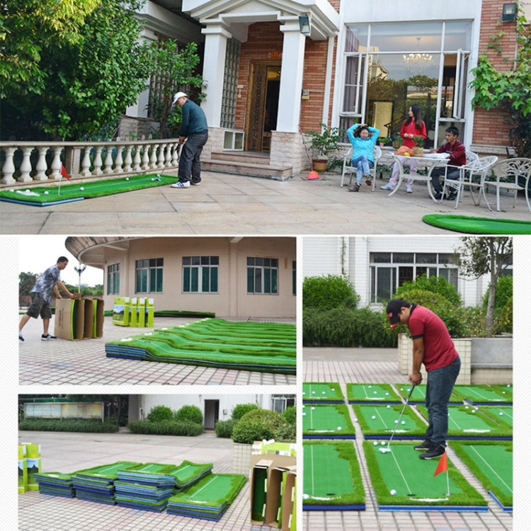 PGM Golf Four Colors Putting Mat Push Rod Trainer, Size: 75x300cm, Size: 75x300cm
