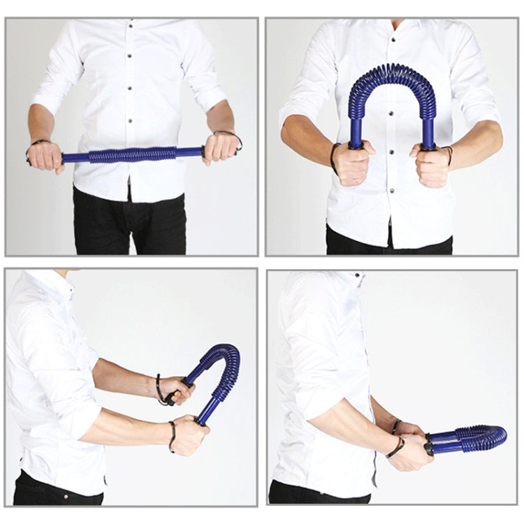 60kg Electroplating Spring Hand Grips Arm Strength Brawn Training Device + Hand Guard + Storage Bag Set, 60kg