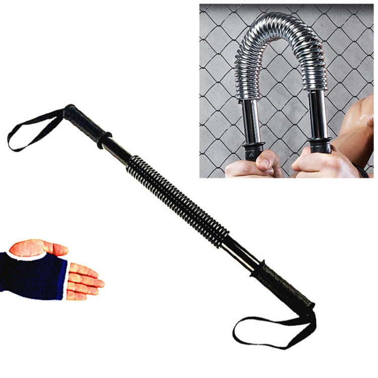 50kg Spring Hand Grips Arm Strength Brawn Training Device + Hand Guard Set, 50kg