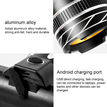 BG-1901 Bicycle USB Charging Speaker Front Lamp Multi-Function Cycling Equipment, 150LM