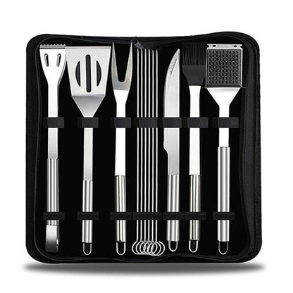 12 in 1 Outdoor Tableware Set Camping Barbecue Tableware Picnic Tool Set, 12 in 1