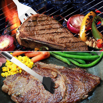 12 in 1 Outdoor Tableware Set Camping Barbecue Tableware Picnic Tool Set, 12 in 1
