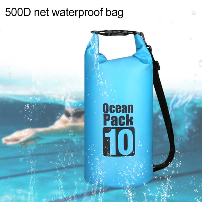Outdoor Waterproof Double Shoulder Bag Dry Sack PVC Barrel Bag, Capacity: 30L, Capacity: 30L (Dark Blue), Capacity: 30L (Orange), Capacity: 30L (Pink), Capacity: 30L (Green), Capacity: 30L (Sky Blue), Capacity: 30L (Yellow), Capacity: 30L (Black)
