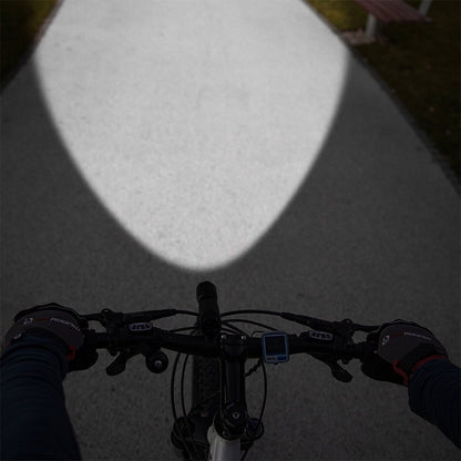 5W Mountain Bike Headlight Charging Zoom Glare Waterproof Flashlight Set (Set Two), Set Two