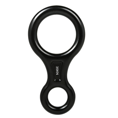 Climbing Rescue Figure 8 Descender Rappelling Gear Belay Device(Black), TP8601P (Black), TP8601P  (Silver), TP8601P  (Red), TP8601P  (Blue), TP8601P  (Gold), TP8601P  (Orange), TP8601P  (Dark Gray)