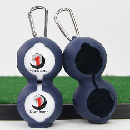 2 PCS Golf Silicone Double-ball Protective Sleeve, 2PCS Sleeve Yellow, 2PCS Sleeve Black, 2PCS Sleeve Bright Yellow, 2PCS Sleeve Pink, 2PCS Sleeve Dark Blue, 2PCS Sleeve Green, 2PCS Sleeve Red, 2PCS Sleeve Rose Red