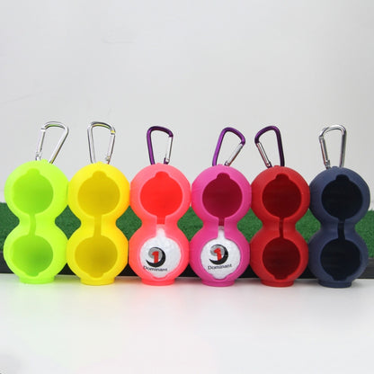 2 PCS Golf Silicone Double-ball Protective Sleeve, 2PCS Sleeve Yellow, 2PCS Sleeve Black, 2PCS Sleeve Bright Yellow, 2PCS Sleeve Pink, 2PCS Sleeve Dark Blue, 2PCS Sleeve Green, 2PCS Sleeve Red, 2PCS Sleeve Rose Red