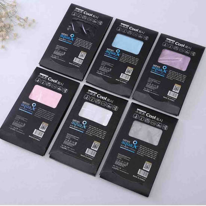5 Boxes New Style Ice Silk Sleeves Fresh and Cool UV Protection Oversleeve, Open Fingers Style, Open Fingers Style