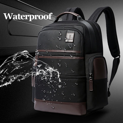 Bopai 751-007291 Business Anti-theft Waterproof Large Capacity Double Shoulder Bag,with USB Charging Port, Size: 34x19x43.5cm, 751-007291