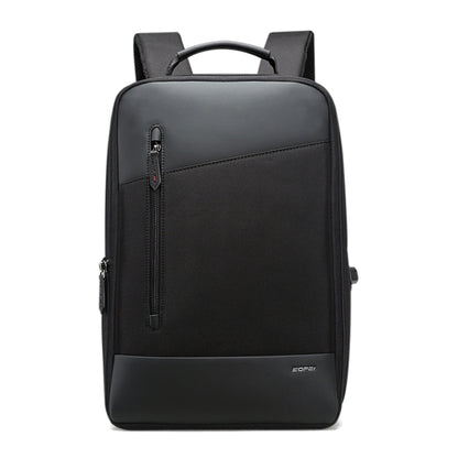 Bopai 851-009911 Business Anti-theft Waterproof Large Capacity Double Shoulder Bag,with USB Charging Port, Size: 30.5x13x45cm, 851-009911