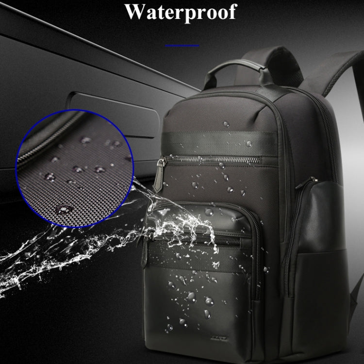 Bopai 851-014211 Business Anti-theft Waterproof Three-layer Large Capacity Double Shoulder Bag,with USB Charging Port, Size: 35.5x24x45cm, 851-014211
