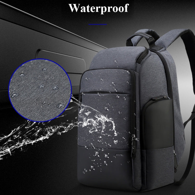 Bopai 851-014518 Business Waterproof Three-layer Large Capacity Double Shoulder Bag,with USB Charging Port, Size: 37x21x47.5cm, 851-014518