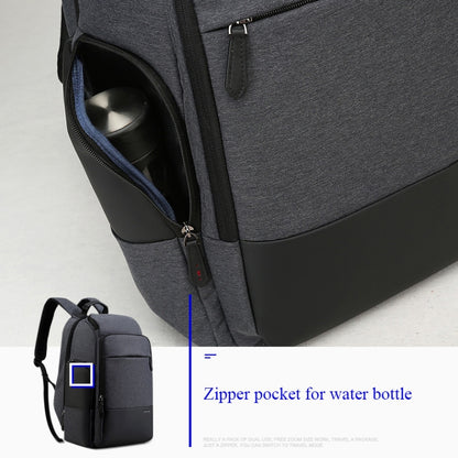 Bopai 851-014518 Business Waterproof Three-layer Large Capacity Double Shoulder Bag,with USB Charging Port, Size: 37x21x47.5cm, 851-014518