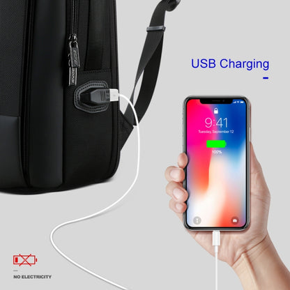 Bopai 61-07311 Large Capacity Anti-theft Waterproof Backpack Laptop Tablet Bag for 15.6 inch and Below, External  USB Charging Port, 61-07311