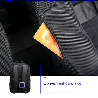 Bopai 61-07311 Large Capacity Anti-theft Waterproof Backpack Laptop Tablet Bag for 15.6 inch and Below, External  USB Charging Port, 61-07311