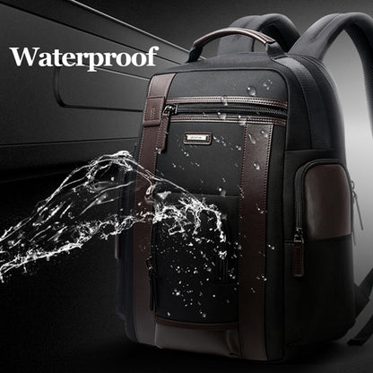 Bopai 851-008821 Outdoor Breathable Waterproof Anti-theft Large Capacity Double Shoulder Bag,with USB Charging Port, Size: 36x17x41.5cm, 851-008821