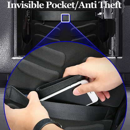 Bopai 851-008821 Outdoor Breathable Waterproof Anti-theft Large Capacity Double Shoulder Bag,with USB Charging Port, Size: 36x17x41.5cm, 851-008821