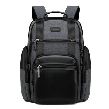 Bopai 851-014318 Fashion Outdoor Breathable Waterproof Anti-theft Three-layer Large Capacity Double Shoulder Bag,with USB Charging Port, Size: 31x17x44cm, 851-014318