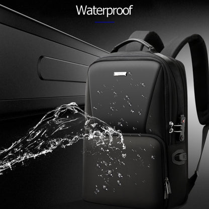 Bopai 61-02511 Business Travel Breathable Waterproof Anti-theft Man Backpack, Size: 30x15x44cm, 61-02511