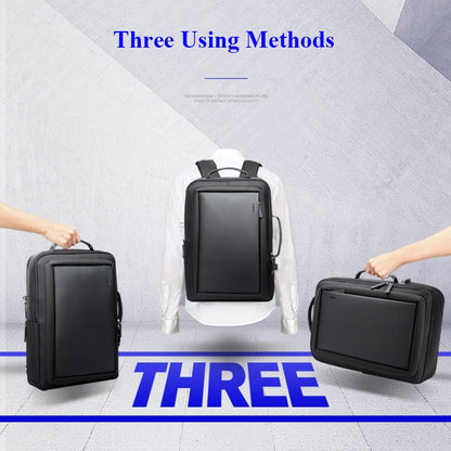 Bopai 751-006551 Large Capacity Business Casual Breathable Laptop Backpack with External USB Interface, Size: 30 x 12 x 44cm, 751-006551