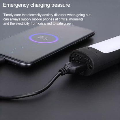 Original Xiaomi Youpin NexTool Natuo Multifunctional Survival Hammer with Emergency Lighting & Mobile Phone Charging, with Emergency Lighting