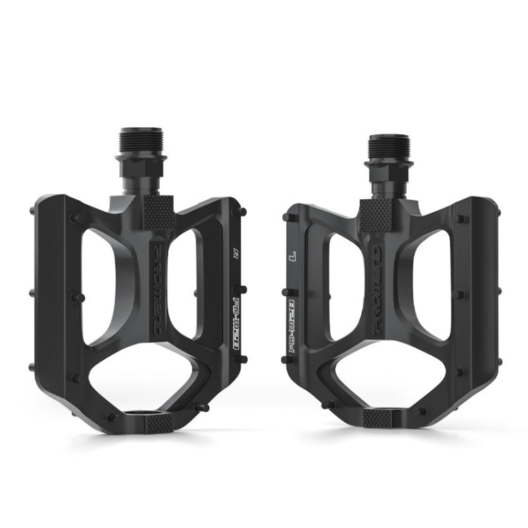 PROMEND PD-M28E 1 Pair Bicycle Aluminum Alloy DU Bearings Pedals with LED, PD-M28E
