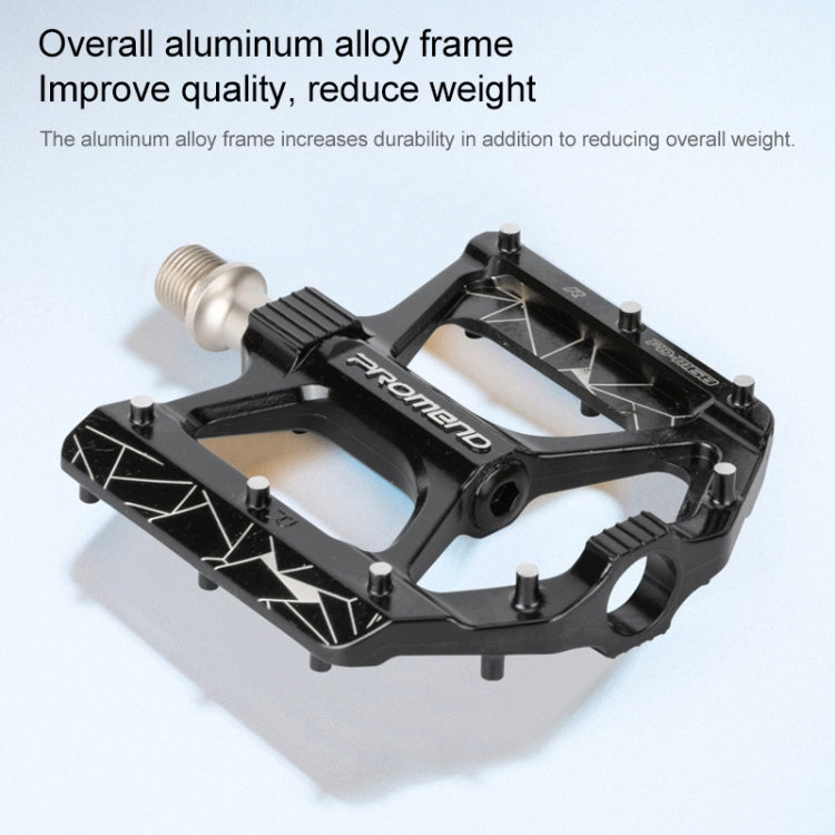 PROMEND PD-M68 1 Pair Mountain Bicycle Aluminum Alloy 3-Bearings Pedals, PD-M68
