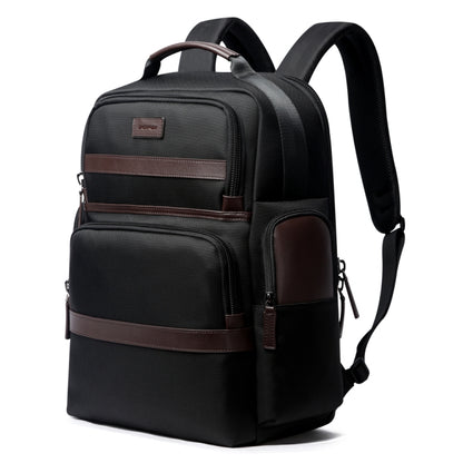 Bopai 751-007301 Business Anti-theft Waterproof Large Capacity Double Shoulder Bag,with USB Charging Port, Size: 28x19x42cm