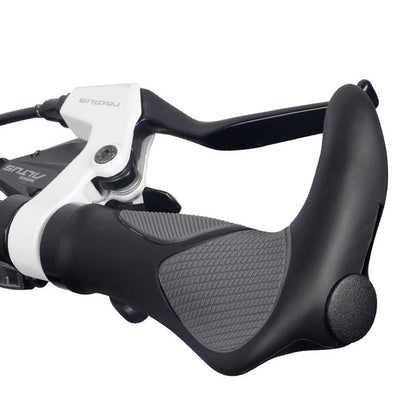 DEEMOUNT BGP110 Mountain Bike Bicycle Rubber Handlebar Cover, Horn Version, Horn Version