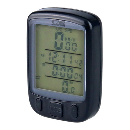 SUNDING 563C Bike Bicycle Waterproof Wireless LCD Screen Luminous Mileage Speedometer Odometer, Chinese Version, 563C, Chinese Version