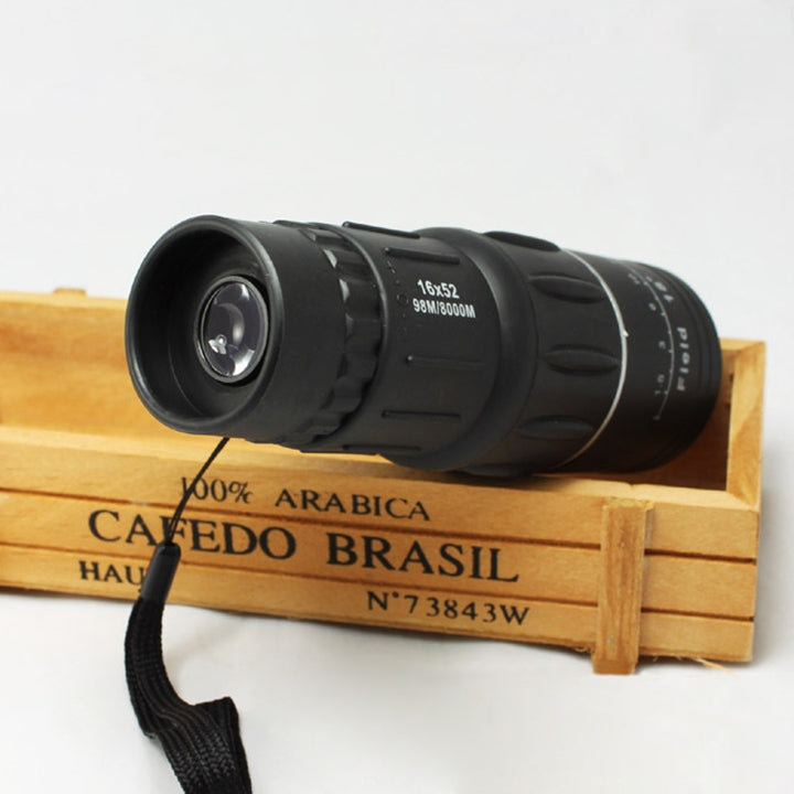16x52 Portable Professional High Times High Definition Dual Focus Zoom Monocular Telescope, 16x52 Dual Focus