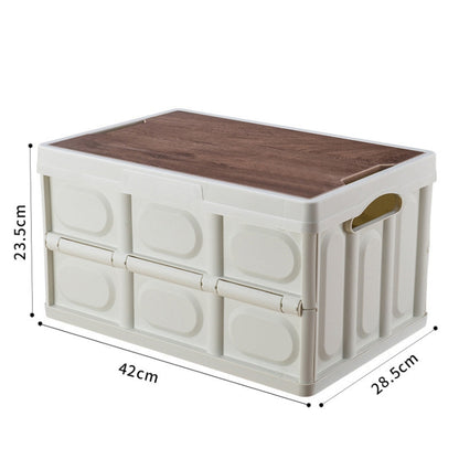 AOTU AT6916 30L Outdoor Multi-function Folding Car Storage Box
