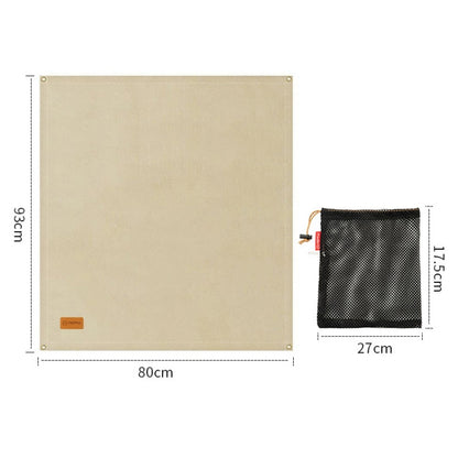 AOTU AT9044 Outdoor Camping Fire Blanket Barbecue Insulation Mat, Size: 93 x 80cm, 93 x 80cm
