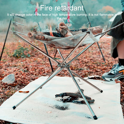 AOTU AT9044 Outdoor Camping Fire Blanket Barbecue Insulation Mat, Size: 93 x 80cm, 93 x 80cm