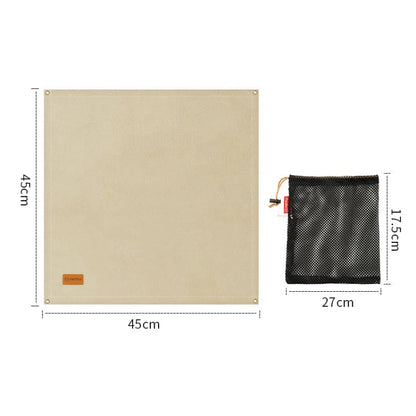 AOTU AT9044 Outdoor Camping Fire Blanket Barbecue Insulation Mat, Size: 45 x 45cm, 45 x 45cm