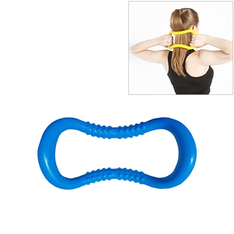 PP Double Massage Point Yoga Circle Fascia Stretching Ring Pilates Resistance Ring, Light Pink, Purple, Sky Blue, Yellow, Dark Blue, Pink, Green, Grass Green