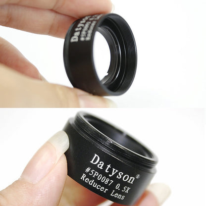 Datyson 5P0092 Coarse Threaded Astronomical Telescope Accessories 1.25 inch 0.5X Reduced Focus Lens Reduced Power Lens, 5P0092 Coarse Threaded