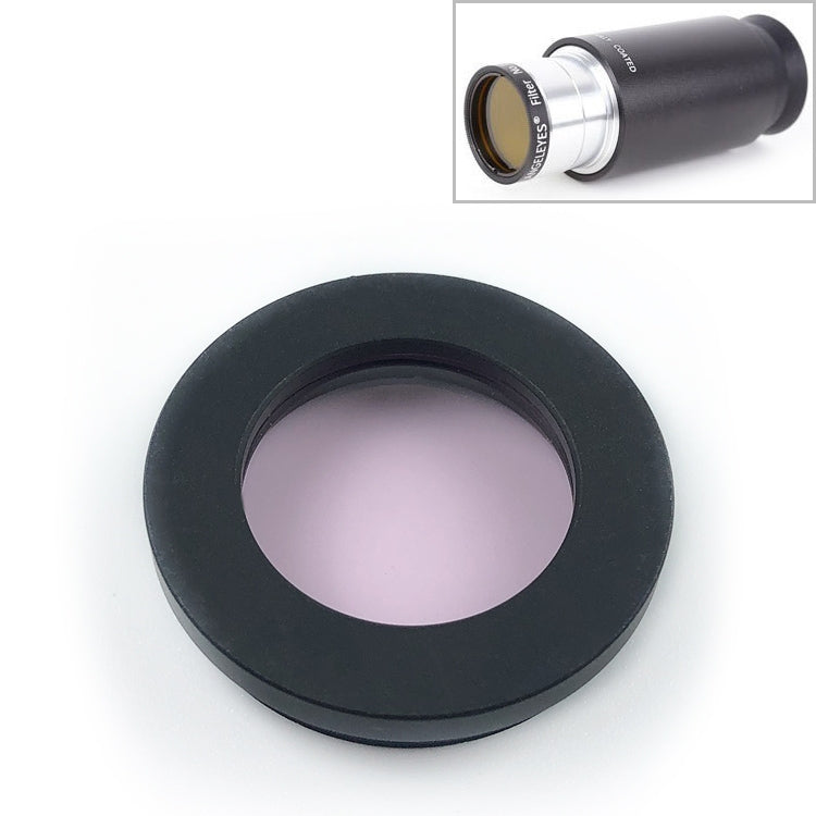 Datyson 5P9954 Astronomical Telescope Accessories 1.25 inch Planet Moon Nebula Filter Neutral Edition, Pink, Green, Blue, Purple, Red, Yellow, Black, Orange