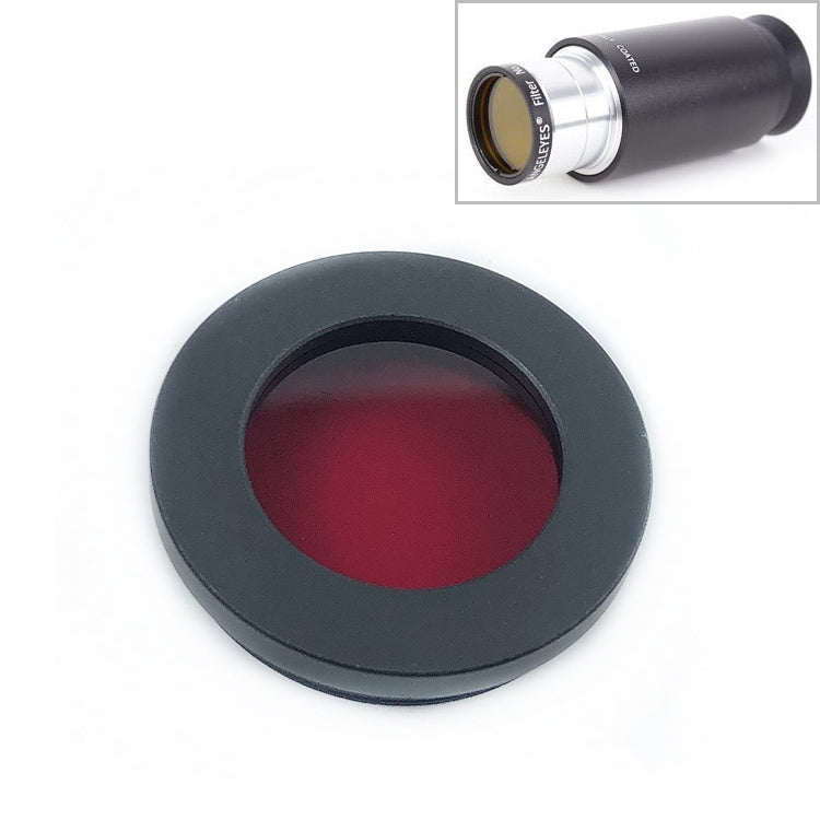 Datyson 5P9954 Astronomical Telescope Accessories 1.25 inch Planet Moon Nebula Filter Neutral Edition, Blue, Purple, Red, Yellow, Black, Orange, Pink, Green