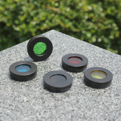Datyson 5P9954 Astronomical Telescope Accessories 1.25 inch Planet Moon Nebula Filter Neutral Edition, Red, Yellow, Black, Orange, Pink, Green, Blue, Purple