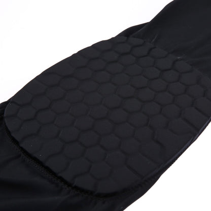 1 PC Beehive Shaped Sports Collision-resistant Lycra Elastic Knee Support Guard, Long Version, Size: L, L