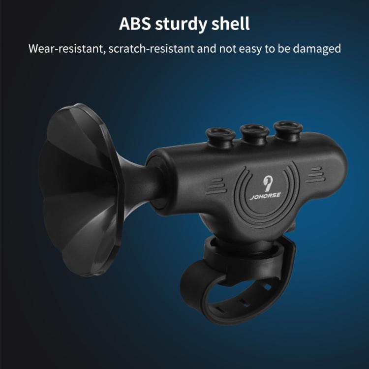 Electronic Cycling Bell Handlebar Horns Rechargeable Electric Bell Waterproof Adjustable Siren, Rechargeable Electric Bell