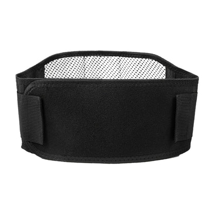 Self-heating Lumbar Support Warm Magnetic Therapy Self-heating Waist Protector, 007 (Black)
