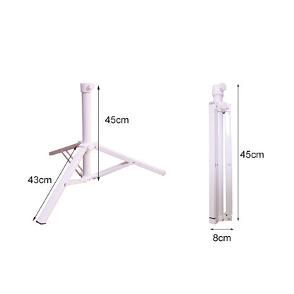 Outdoor Portable Fishing Umbrella Fixed Tripod Cross Folding Base, 45x8cm, 45x8cm