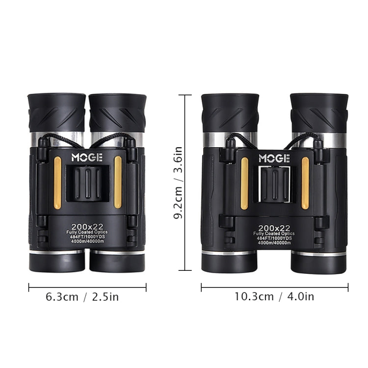 Moge 200x22 Outdoor Professional HD Night Vision Telescope, Moge 200x22
