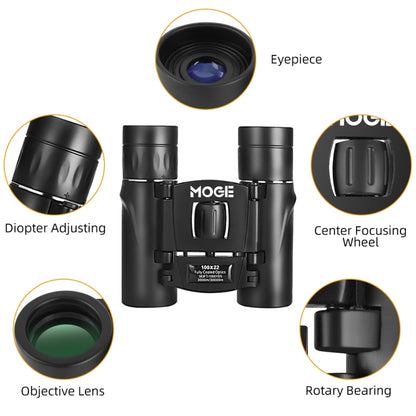 Moge 100x22 Outdoor Professional HD Binocular, Moge 100x22