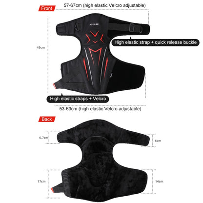 MOTOLSG 2 in 1 Knee Pads Motorcycle Bicycle Riding Warm Fleece Soft Protective Gear with CE Protector, With CE Protector