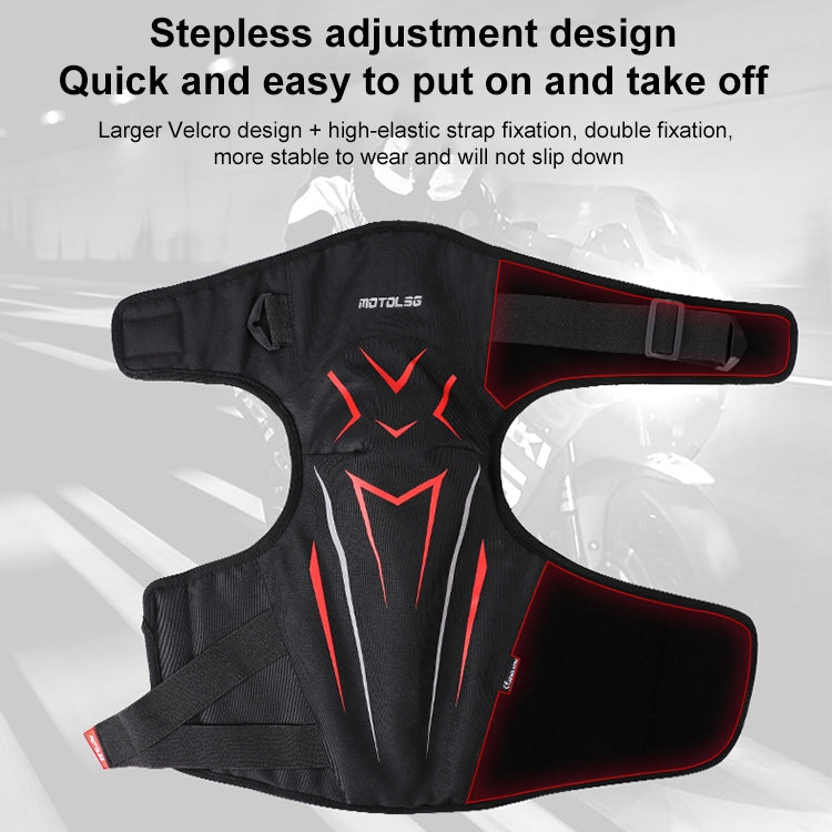 MOTOLSG 2 in 1 Knee Pads Motorcycle Bicycle Riding Warm Fleece Soft Protective Gear, Without CE Protector