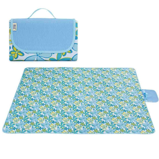 Portable Outdoor Widen Camping Mat Waterproof Oxford Cloth Foldable Lawn Moisture-proof Mat, Size: 145*200cm, Random Color and Style Delivery, Size: 145x200cm