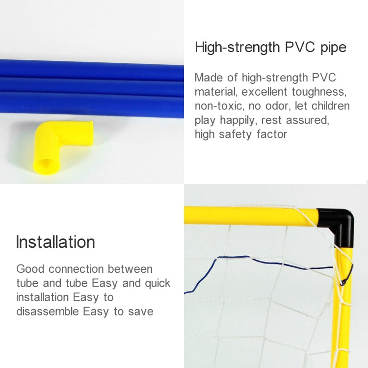 Portable Plastic Door Frame Football Training Gate for Children, 60cm